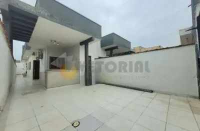 Casa à venda em caraguatatuba, balneário recanto do sol, com 2 quartos, 73m²