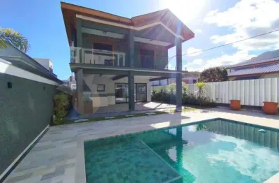 Casa de condomínio à venda em caraguatatuba, costa nova, com 5 quartos, 277m²