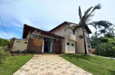 Sobrado em condomínio à venda em caraguatatuba, mar verde ii, com 4 quartos, 350m²