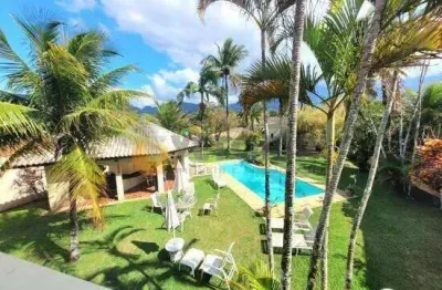 Sobrado à venda em caraguatatuba, capricórnio, com 7 quartos, 453m²