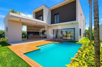 Casa em condomínio fechado com 6 quartos à venda na estrada municipal adelina segantini cerqueira leite, 100, alphaville, campinas, 352 m2 por r$ 3.700.000