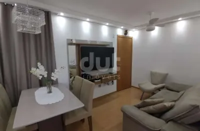 Apartamento com 2 quartos à venda na rua alberto bueno ladeira, 50, jardim esmeraldina, campinas, 45 m2 por r$ 258.000