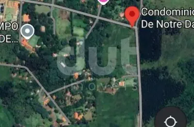 Terreno comercial à venda na av. sócrates potyguara luiz de camargo, 1, notre dame, campinas por r$ 1.100.000