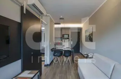 Apartamento com 1 quarto para alugar na rua alecrins, 745, cambuí, campinas, 40 m2 por r$ 4.200