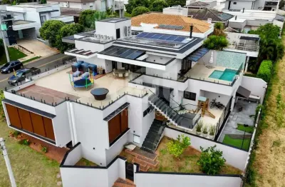 Casa em condomínio fechado com 3 quartos à venda na rua elvira del álamo cabrino, 3000, swiss park, campinas, 438 m2 por r$ 4.900.000