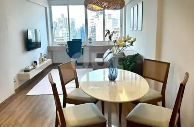 Apartamento com 1 quarto à venda na rua coronel quirino, 315, cambuí, campinas, 52 m2 por r$ 465.000