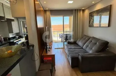 Apartamento com 2 quartos à venda na rua nelson perini, 740, balneario tropical, paulínia, 60 m2 por r$ 431.000