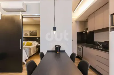 Flat com 1 quarto para alugar na rua alecrins, 745, cambuí, campinas, 40 m2 por r$ 4.500