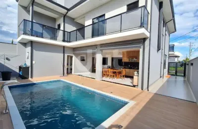 Casa em condomínio fechado com 4 quartos para alugar na Avenida Jardim Botânico, 1306, Parque Olívio Franceschini, Hortolândia, 340 m2 por R$ 11.000