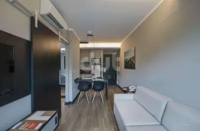Flat com 1 quarto à venda na rua alecrins, 745, cambuí, campinas, 40 m2 por r$ 635.000