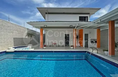 Casa à venda com piscina e 4 quartos em peruíbe, no bairro stella maris