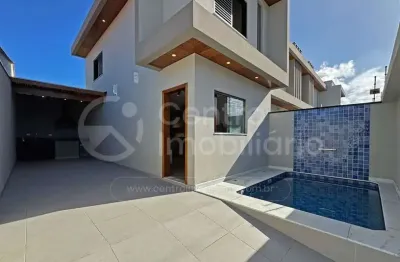 Casa à venda com piscina e 2 quartos em peruíbe, no bairro cidade nova peruíbe