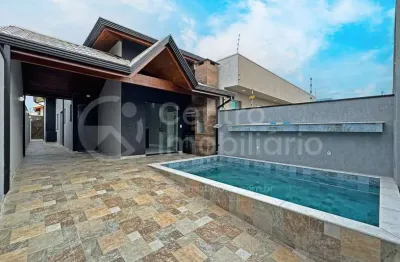 Casa à venda com piscina e 2 quartos em peruíbe, no bairro flora rica