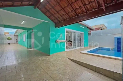 Casa à venda com piscina e 3 quartos em peruíbe, no bairro balneario arpoador