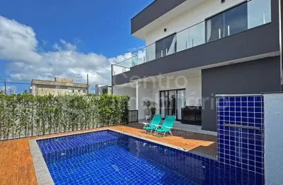 Casa à venda com piscina e 4 quartos em peruíbe, no bairro residencial flora rica