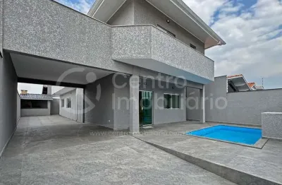 Casa à venda com piscina e 4 quartos em peruíbe, no bairro parque balneario oasis
