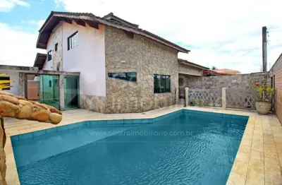 Casa à venda com piscina e 4 quartos em peruíbe, no bairro balneario florida