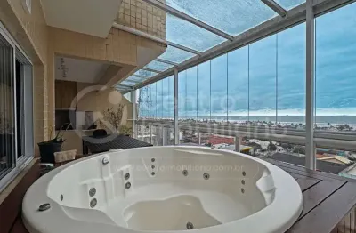 Apartamento à venda com 4 quartos (3 suítes) em peruíbe, no bairro centro