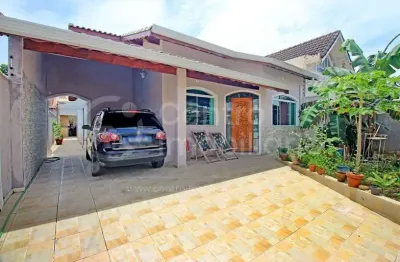 Casa à venda com 3 quartos em peruíbe, no bairro jardim três marias