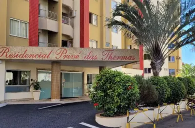 Apartamento de 02 quartos para venda no prive das thermas 1 em caldas novas-go