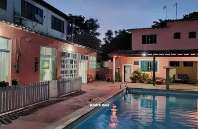 Casa para venda em saquarema, itaúna, 5 dormitórios, 4 suítes, 4 banheiros, 2 vagas