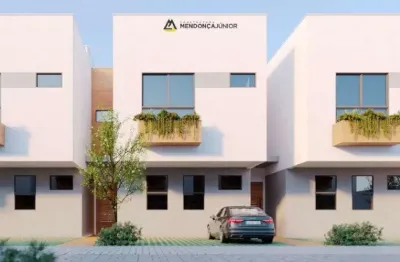 Casa duplex com 3 dormitórios à venda, 91 m² por r$ 472.340 - neópolis - natal/rn