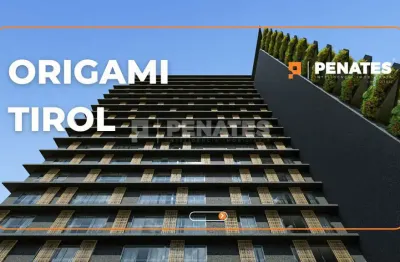 Residencial origami, apartamento com 3 suítes com 194m² no bairro do tirol.