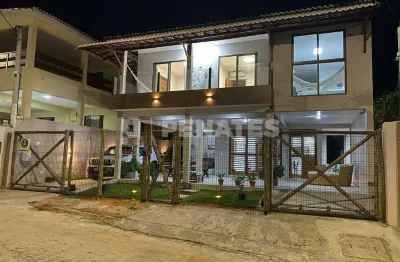 Casa duplex com 5 suítes para locação de temporada na praia de pirangi, parnamirim/rn.