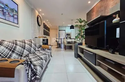 Apartamento semi-mobiliado em andar alto, com 3 quartos e 2 vagas – nova parnamirim