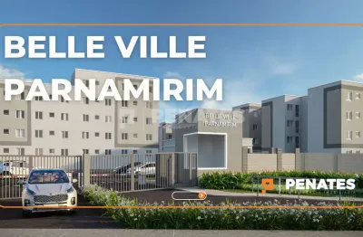 Apartamento à venda, 2 quartos, 1 vaga, monte castelo - parnamirim/rn