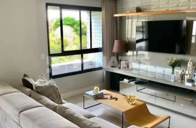 Apartamento no tirol com 173m2 - 3 suítes - torre única em natal/rn