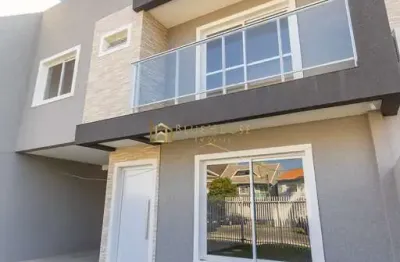 Casa com 3 quartos à venda na rua eurides maciel de almeida, 519, uberaba, curitiba, 152 m2 por r$ 799.000