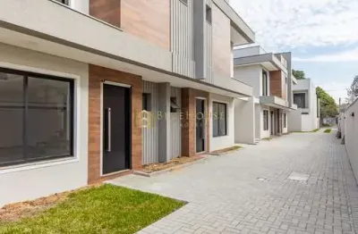 Casa em condomínio fechado com 3 quartos à venda na rua arthur manoel iwersen, boqueirão, curitiba, 108 m2 por r$ 670.000