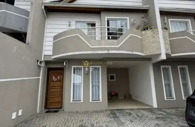 Casa em condomínio fechado com 3 quartos à venda na rua adelson longo, abranches, curitiba, 132 m2 por r$ 649.000