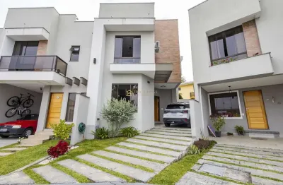 Casa em condomínio fechado com 3 quartos à venda na rua dovico dalprá, abranches, curitiba, 116 m2 por r$ 800.000
