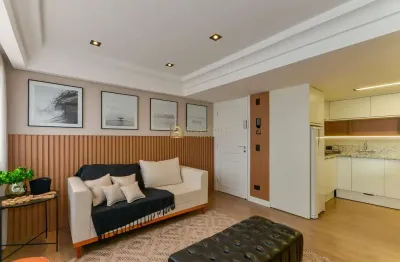 Apartamento com 1 quarto à venda na avenida presidente affonso camargo, cristo rei, curitiba, 41 m2 por r$ 490.000