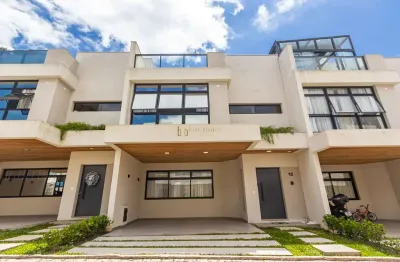 Casa em condomínio fechado com 3 quartos à venda na rua menino jesus, xaxim, curitiba, 182 m2 por r$ 1.290.000