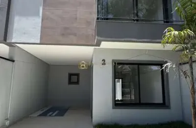 Casa em condomínio fechado com 3 quartos à venda na rua república islâmica do irã, jardim das américas, curitiba por r$ 925.000