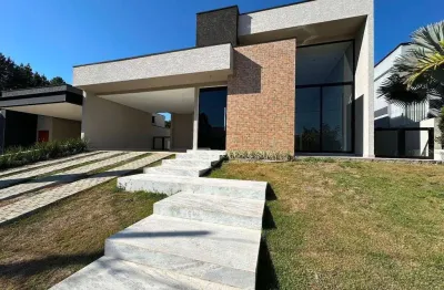 Casa com 3 dormitórios à venda, 293 m² por r$ 2.700.000,00 - condomínio figueira garden - atibaia/sp