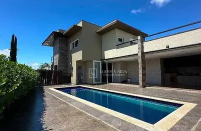 Casa com 3 dormitórios à venda, 400 m² por r$ 3.000.000,00 - condomínio figueira garden - atibaia/sp
