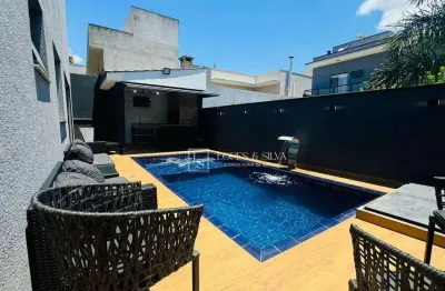 Casa 3 suítes disponível para locação ou venda localizada no condomínio terras de atibaia ii, atibaia, sp