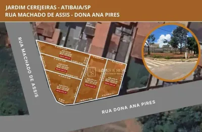 Terreno à venda, 141 m² por r$ 150.000,00 - jardim das cerejeiras - atibaia/sp
