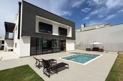 Casa com 4 dormitórios à venda, 390 m² por r$ 3.600.000,00 - condomínio figueira garden - atibaia/sp