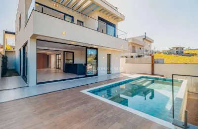 Casa com 3 dormitórios à venda, 298 m² por r$ 2.690.000,00 - condomínio greenfield - atibaia/sp