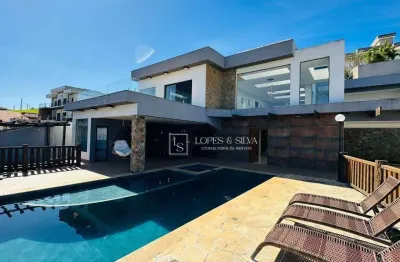 Casa com 5 dormitórios à venda, 570 m² por r$ 3.200.000,00 - condomínio residencial santa fé iii - joanópolis/sp