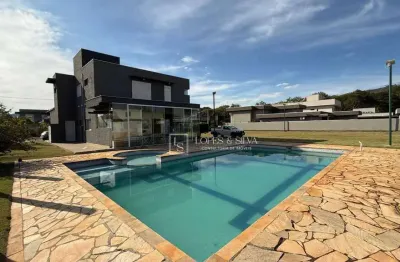 Casa com 4 dormitórios à venda, 315 m² por r$ 2.200.000,00 - condomínio figueira garden - atibaia/sp