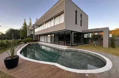 Casa com 4 dormitórios à venda, 400 m² por r$ 4.900.000,00 - condomínio figueira garden - atibaia/sp