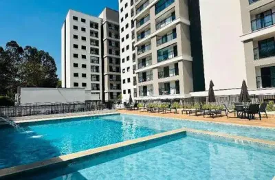 Apartamento com 2 dormitórios para alugar, 70 m² por R$ 5.455,83/mês - Estancia Lynce - Atibaia/SP