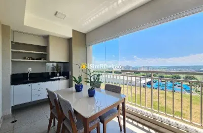Apartamento a venda no edifício upper ribeirão. bairro quinta da primavera.