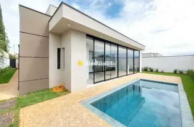 Casa em condomínio fechado com 3 quartos à venda na Avenida Doutor Paulo Roberto Carlucci, 1, Alphaville, Ribeirão Preto